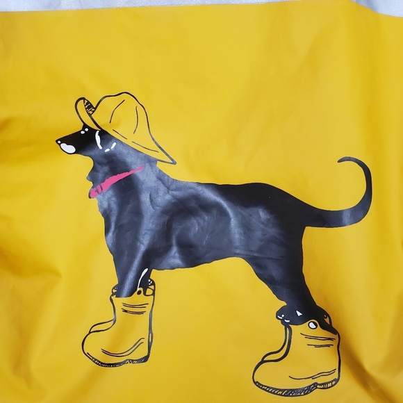 The Black Dog Brand Yellow Toddler Rain Jacket. 12 M. 0155 - Picture 6 of 10